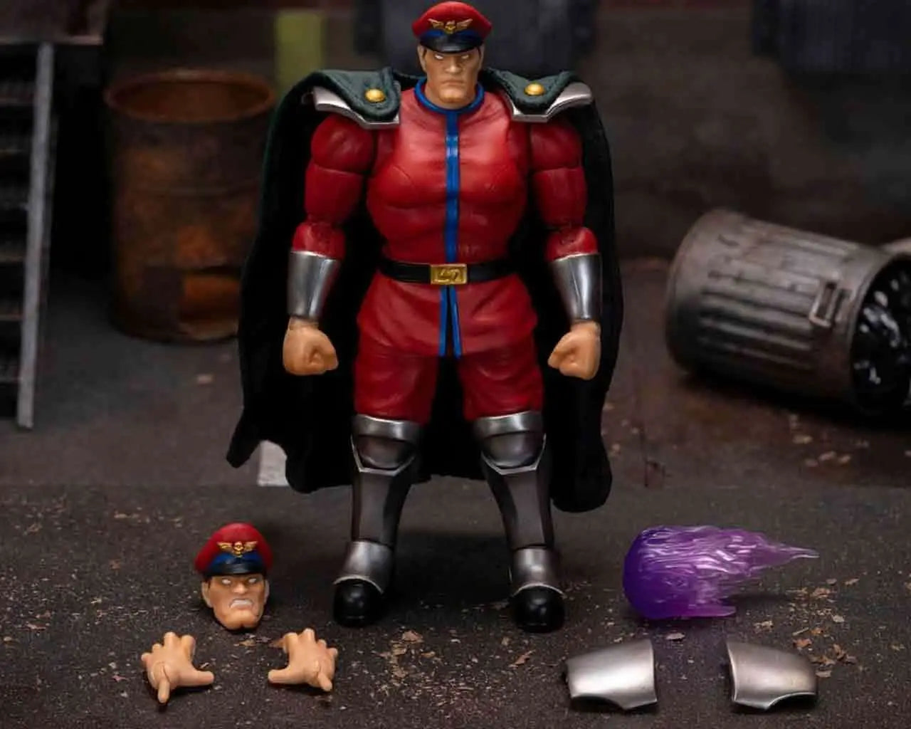 JADA TOYS M. BISON STREET FIGHTER 2 DE LUXE ACTION FIGURE 1:12 15 CM