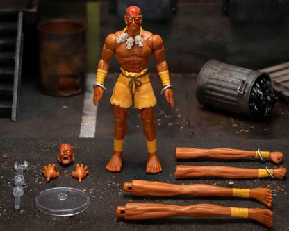 JADA TOYS DHALSIM STREET FIGHTER 2 DE LUXE ACTION FIGURE 1:12 15 CM