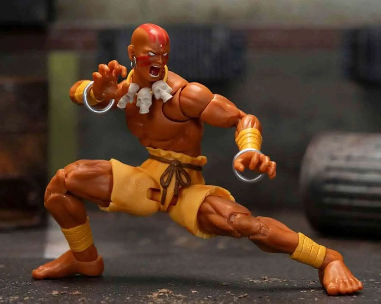 JADA TOYS DHALSIM STREET FIGHTER 2 DE LUXE ACTION FIGURE 1:12 15 CM