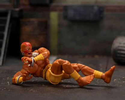 JADA TOYS DHALSIM STREET FIGHTER 2 DE LUXE ACTION FIGURE 1:12 15 CM