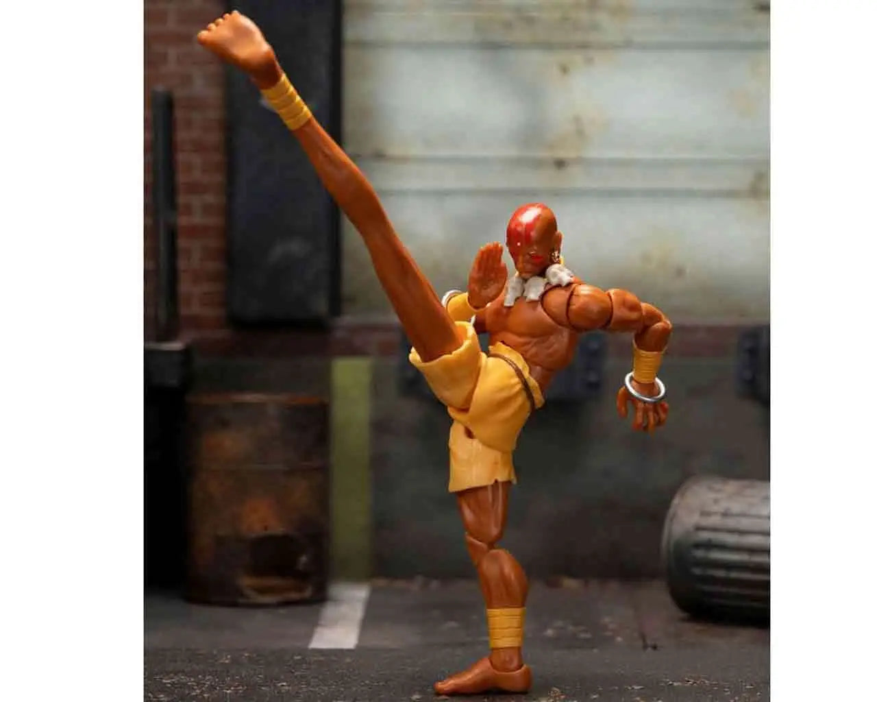 JADA TOYS DHALSIM STREET FIGHTER 2 DE LUXE ACTION FIGURE 1:12 15 CM