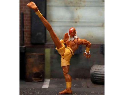 JADA TOYS DHALSIM STREET FIGHTER 2 DE LUXE ACTION FIGURE 1:12 15 CM