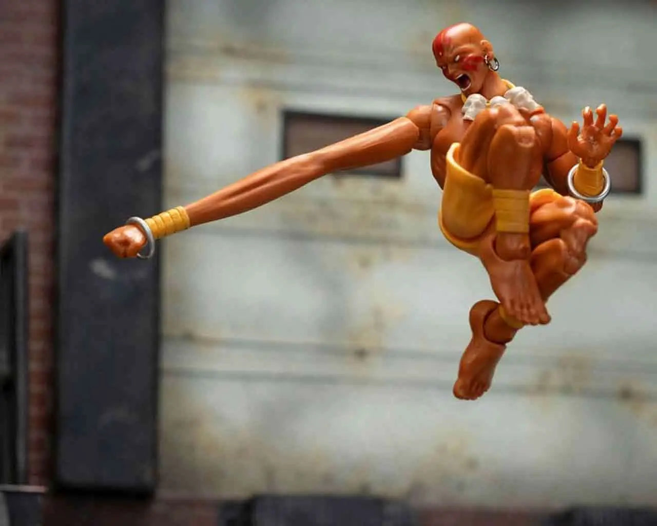 JADA TOYS DHALSIM STREET FIGHTER 2 DE LUXE ACTION FIGURE 1:12 15 CM