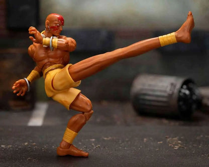 JADA TOYS DHALSIM STREET FIGHTER 2 DE LUXE ACTION FIGURE 1:12 15 CM