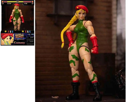 JADA TOYS CAMMY STREET FIGHTER 2 DE LUXE ACTION FIGURE 1:12 15 CM