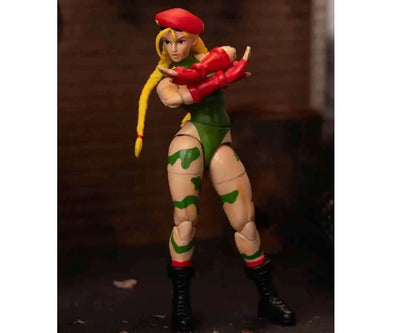 JADA TOYS CAMMY STREET FIGHTER 2 DE LUXE ACTION FIGURE 1:12 15 CM