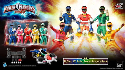 POWER RANGERS TURBO 1/6 FIGURE 5-PACK