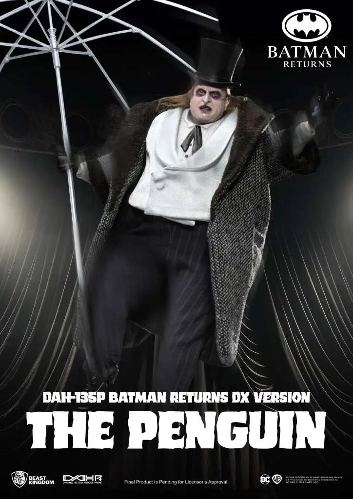 BEAST KINGDOM BATMAN RETURNS PENGUIN DX ACTION FIGURE 16.5 cm