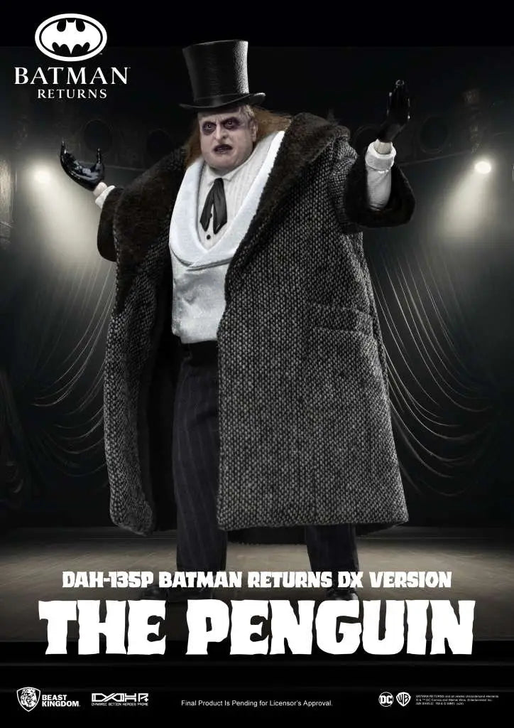 BEAST KINGDOM BATMAN RETURNS PENGUIN DX ACTION FIGURE 16.5 cm