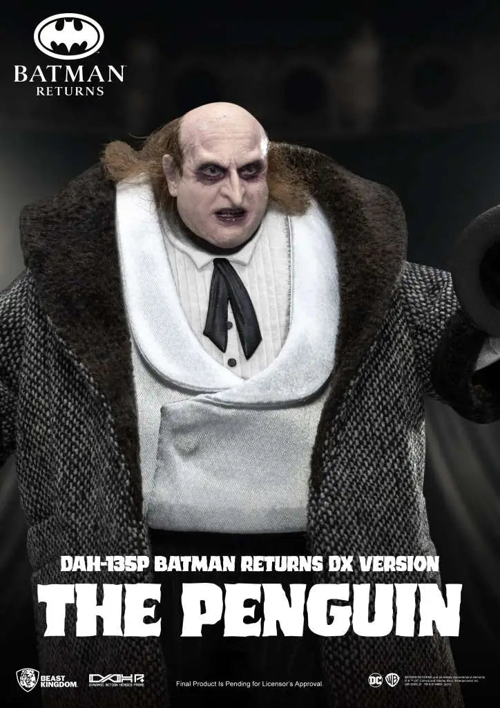 BEAST KINGDOM BATMAN RETURNS PENGUIN DX ACTION FIGURE 16.5 cm
