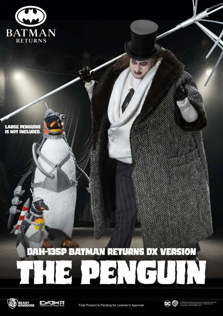 BEAST KINGDOM BATMAN RETURNS PENGUIN DX ACTION FIGURE 16.5 cm