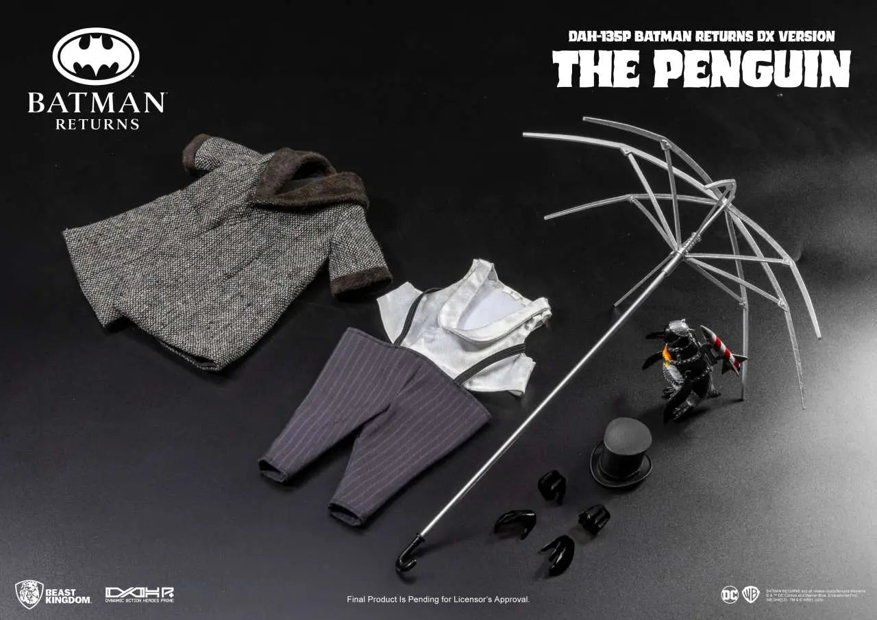 BEAST KINGDOM BATMAN RETURNS PENGUIN DX ACTION FIGURE 16.5 cm