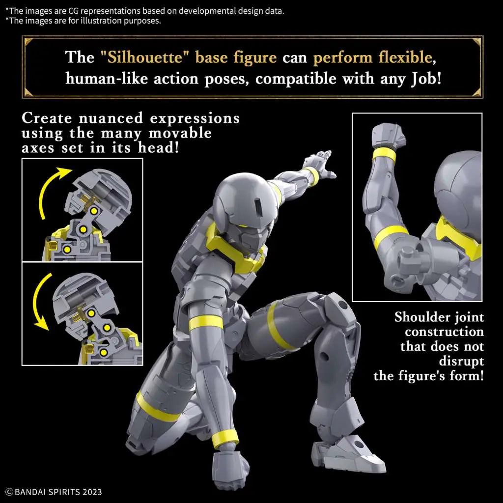 BANDAI 30MF LIBER LANCER MODEL KIT 14 cm