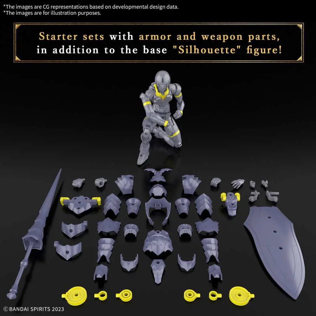 BANDAI 30MF LIBER LANCER MODEL KIT 14 cm