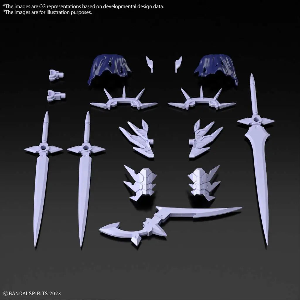 BANDAI 30MF CLASS UP ARMOR LIBER ASSASSIN SLASH MODEL KIT nd