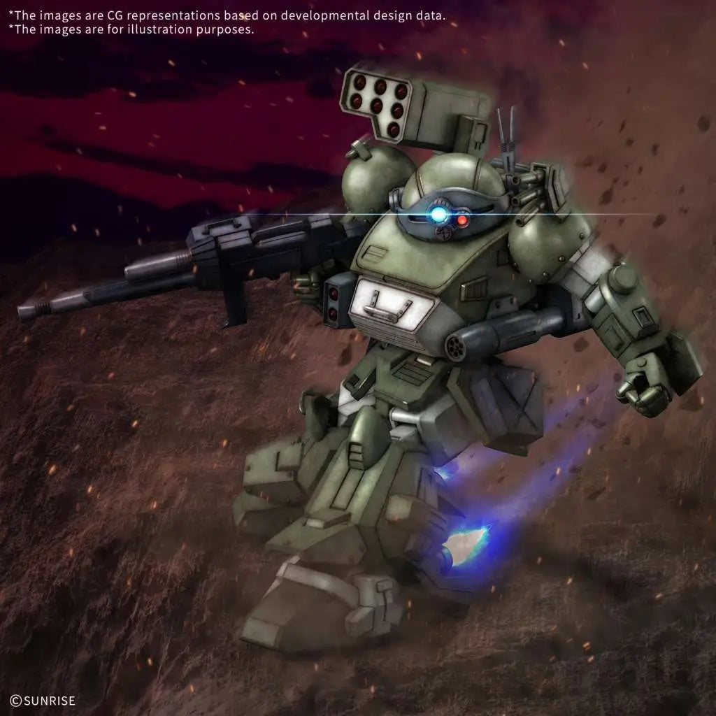 BANDAI HG SCOPEDOG TURBO CUSTOM MODEL KIT 13 cm