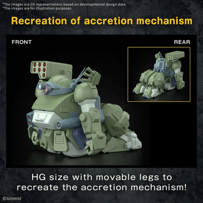 BANDAI HG SCOPEDOG TURBO CUSTOM MODEL KIT 13 cm