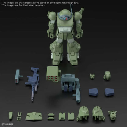 BANDAI HG SCOPEDOG TURBO CUSTOM MODEL KIT 13 cm