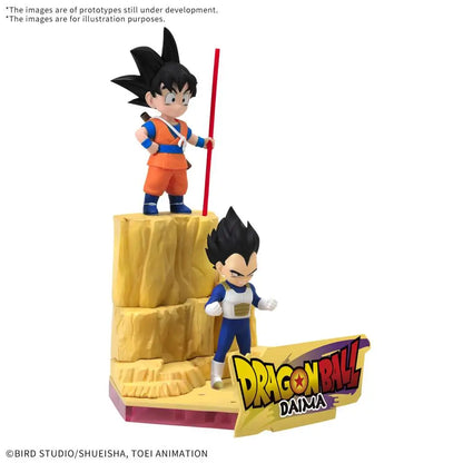 BANDAI - DRAGON BALL DAIMA SON GOKU & VEGETA MK MODEL KIT 9 cm