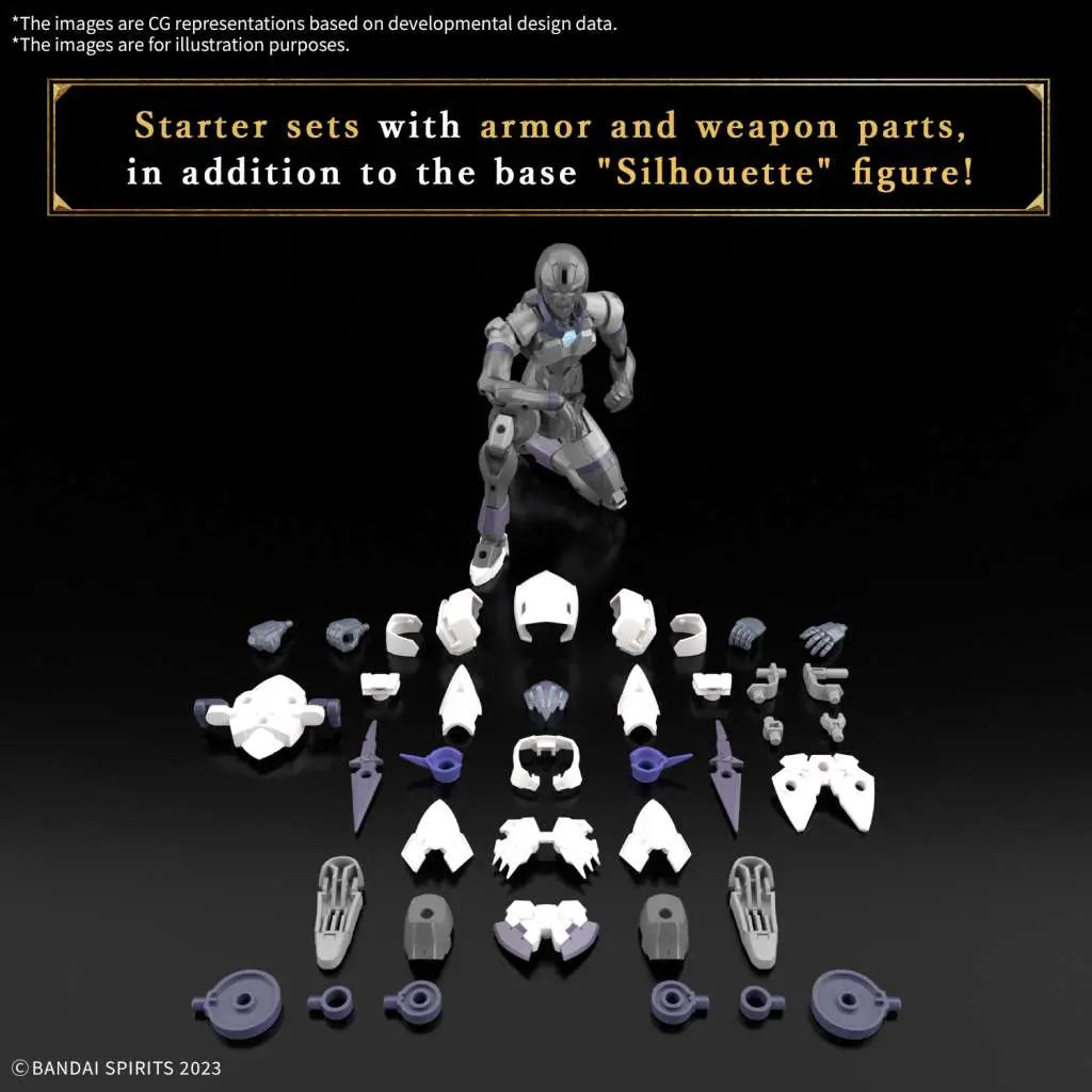 BANDAI 30MF ROSAN ASSASSIN MODEL KIT 14 cm