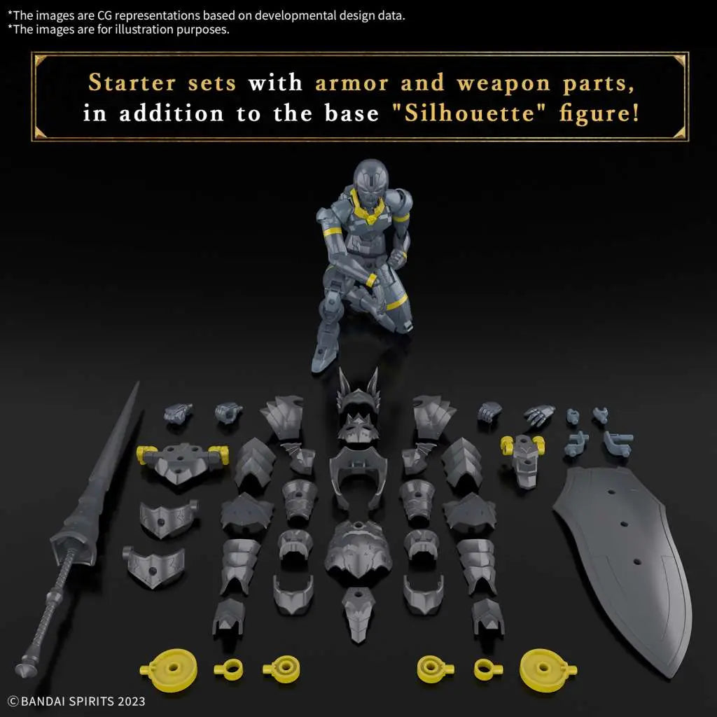 BANDAI 30MF ROSAN LANCER MODEL KIT 14 cm