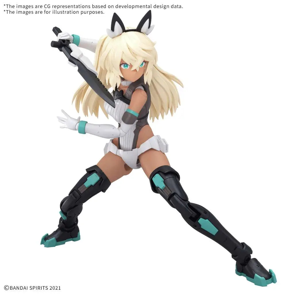 BANDAI 30MS SIS-H00 SESTIEH COLOR C MODEL KIT 12 cm