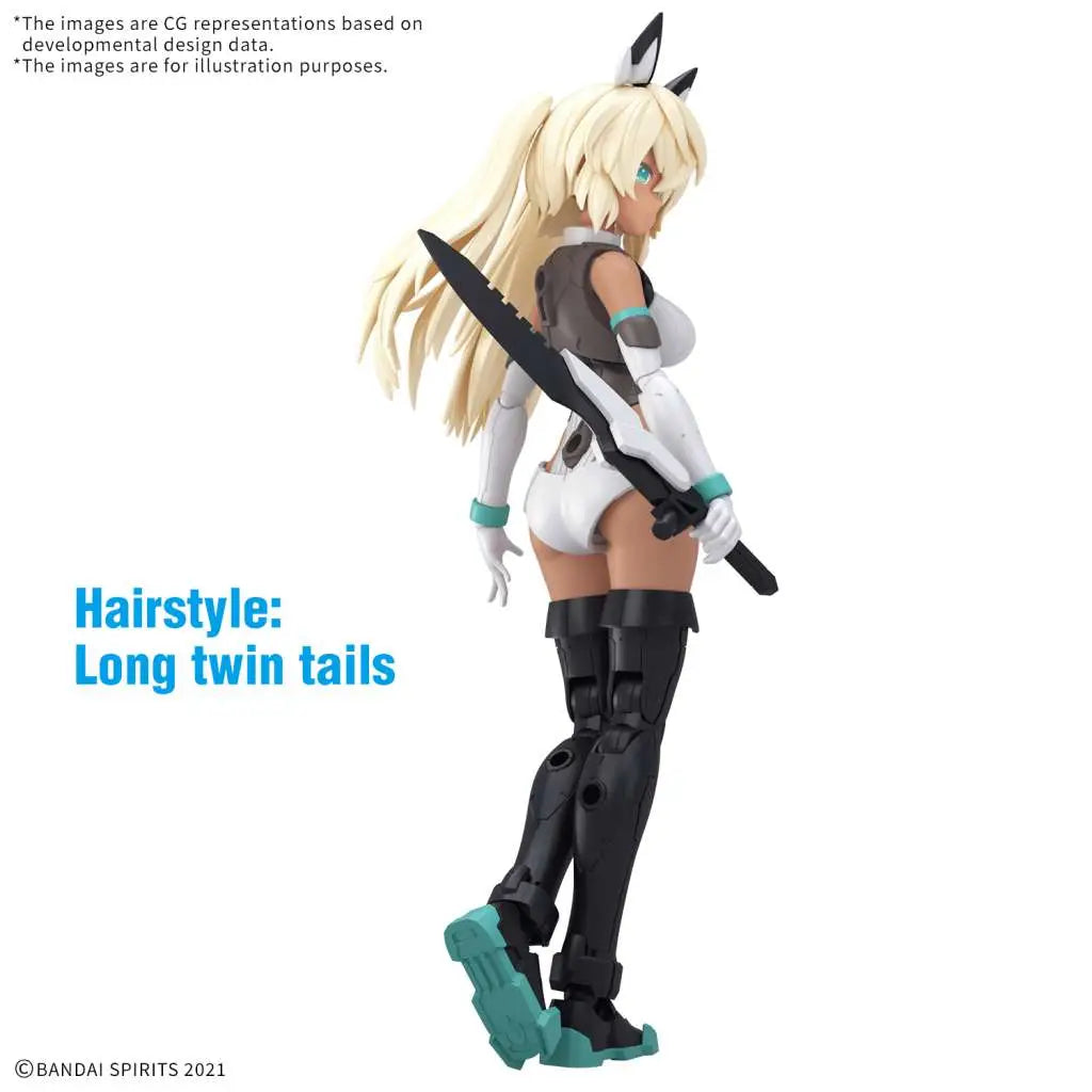 BANDAI 30MS SIS-H00 SESTIEH COLOR C MODEL KIT 12 cm