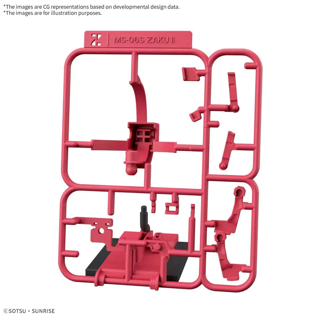 BANDAI CHARZAKU-KUN DX SET RUNNER RECREATION PARTS MODEL KIT 7.5 cm