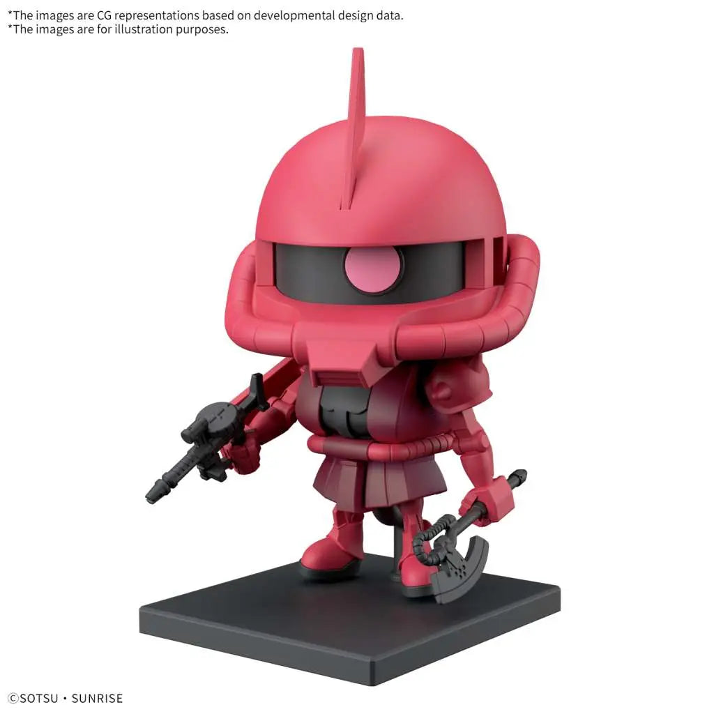 BANDAI CHARZAKU-KUN DX SET RUNNER RECREATION PARTS MODEL KIT 7.5 cm