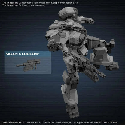 BANDAI 30MM ARMORED CORE VI BALAM IND BD-011 MELANDER MODEL KIT 13 cm