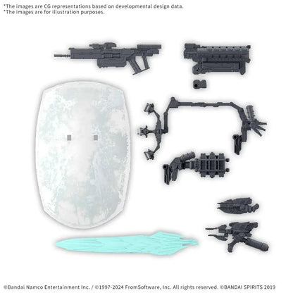 BANDAI 30MM OPT PARTS SET ARMORED CORE VI WEAPON SET 05 MODEL KIT ND