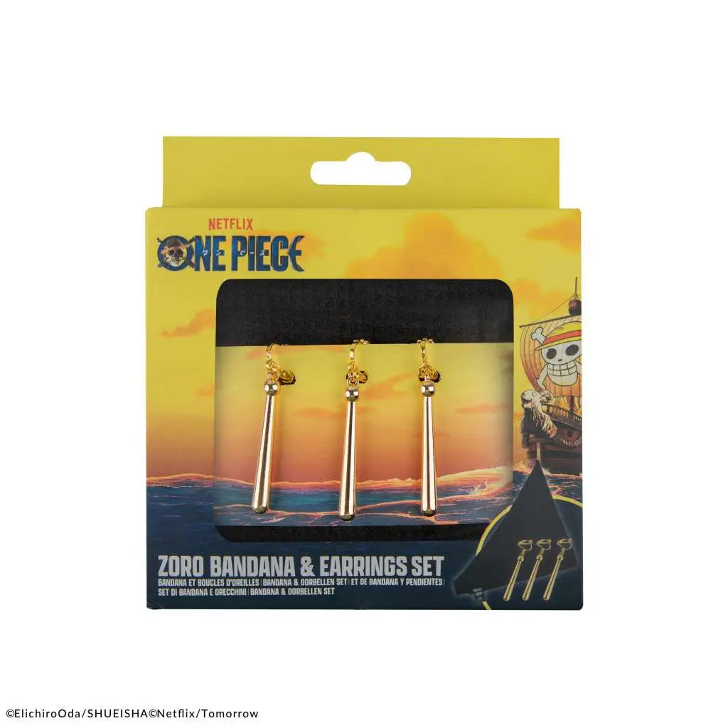 CINEREPLICAS - ONE PIECE BANDANA EARRINGS SET REPLICA