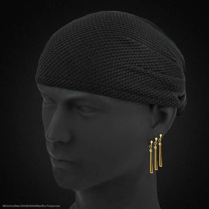 CINEREPLICAS - ONE PIECE BANDANA EARRINGS SET REPLICA