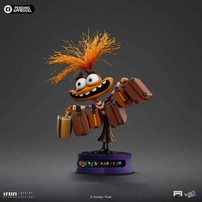 IRON STUDIOS INSIDE OUT 2 ANXITY 1/10 STATUA 18 cm