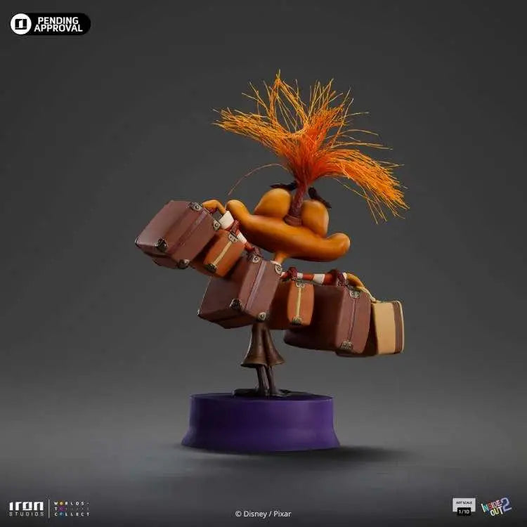 IRON STUDIOS INSIDE OUT 2 ANXITY 1/10 STATUA 18 cm