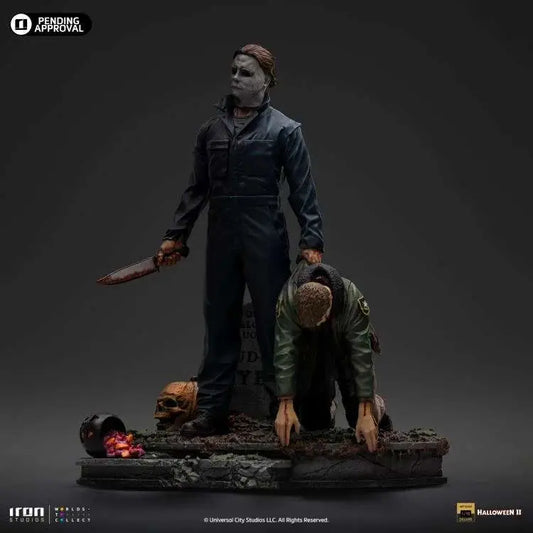 IRON STUDIOS - HALLOWEEN HALLOWEEN MICHAEL MYERS DLX STATU 1/10 STATUA 21 cm