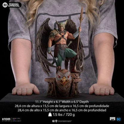 IRON STUDIOS HAWKMAN 10TH ANNIVERSARY 1/10 STATUA 28 cm