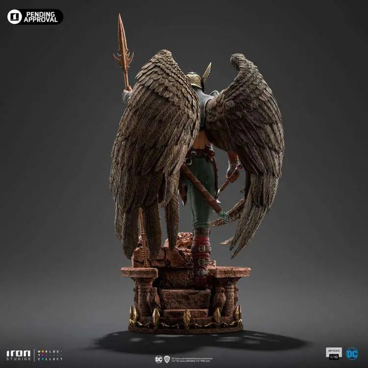 IRON STUDIOS HAWKMAN 10TH ANNIVERSARY 1/10 STATUA 28 cm