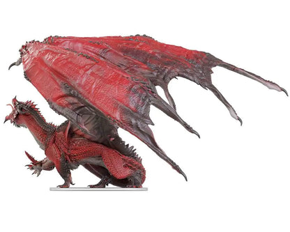 WIZKIDS DUNGEONS & DRAGONS - ICONS REALMS - ADULT RED DRAGON TYRANT MINI FIGURA