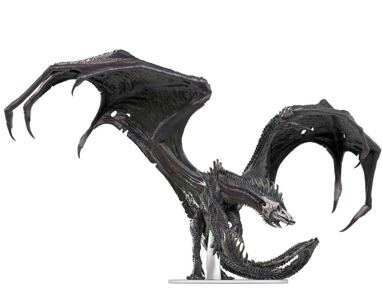 WIZKIDS DUNGEONS & DRAGONS - ICONS REALMS - ADULT BLACK DRAGON CORRUPTOR MINI FIGURA