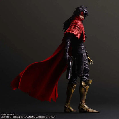 SQUARE ENIX FINAL FANTASY 7 REBIRTH VINVENT VALENTINE PLAY ARTS SHIN AF ACTION FIGURE 28 cm