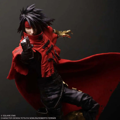 SQUARE ENIX FINAL FANTASY 7 REBIRTH VINVENT VALENTINE PLAY ARTS SHIN AF ACTION FIGURE 28 cm