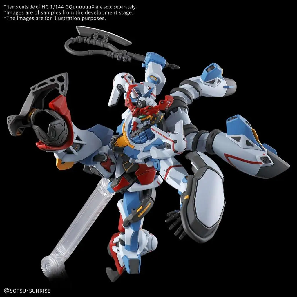 BANDAI HG GQUUUUUUX 1/144 MODEL KIT 15 cm