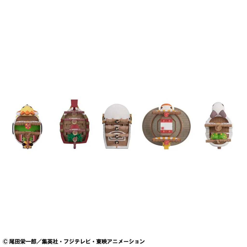 MEGAHOUSE - ONE PIECE YURACOLLE GRAND LINE COLL DISPLAY (6) MINI FIGURA 5.5 cm