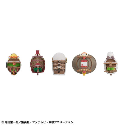 MEGAHOUSE - ONE PIECE YURACOLLE GRAND LINE COLL DISPLAY (6) MINI FIGURA 5.5 cm