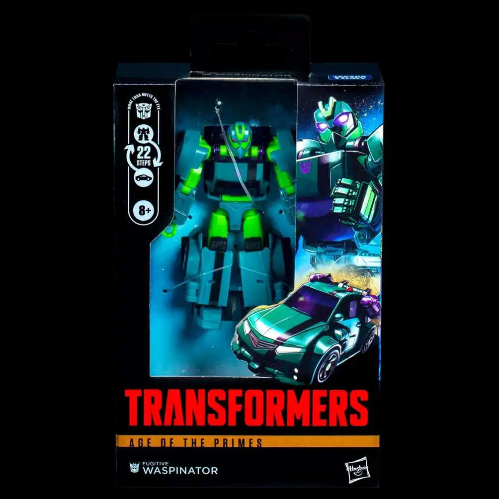 TRANSFORMERS AGE OF THE PRIMES FUGITIVE WASPINATOR ACTION FIGURE