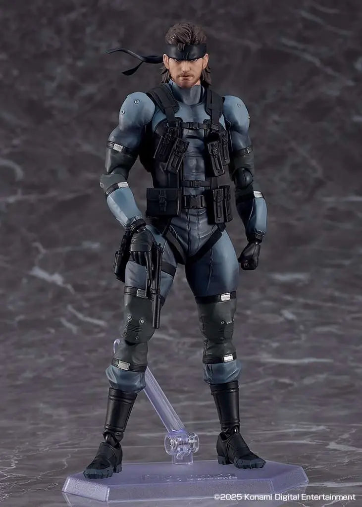 MAX FACTORY - METAL GEAR SOLID METAL GEAR SOLID SNAKE UPDATE EDITION FIGMA AF ACTION FIGURE 16 cm