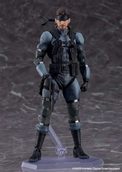 MAX FACTORY - METAL GEAR SOLID METAL GEAR SOLID SNAKE UPDATE EDITION FIGMA AF ACTION FIGURE 16 cm