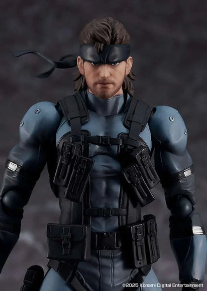 MAX FACTORY - METAL GEAR SOLID METAL GEAR SOLID SNAKE UPDATE EDITION FIGMA AF ACTION FIGURE 16 cm