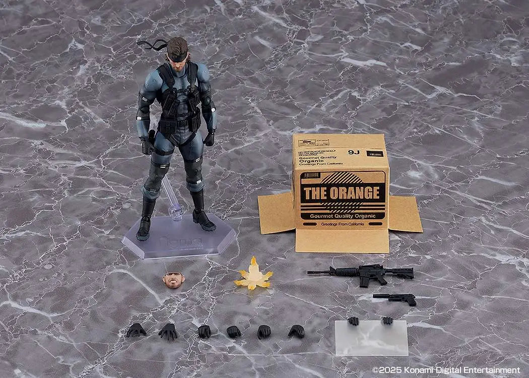 MAX FACTORY - METAL GEAR SOLID METAL GEAR SOLID SNAKE UPDATE EDITION FIGMA AF ACTION FIGURE 16 cm